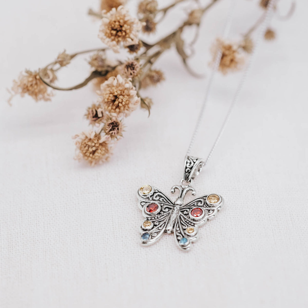 Pendant Silver 925 Koleksi Kupu-kupu