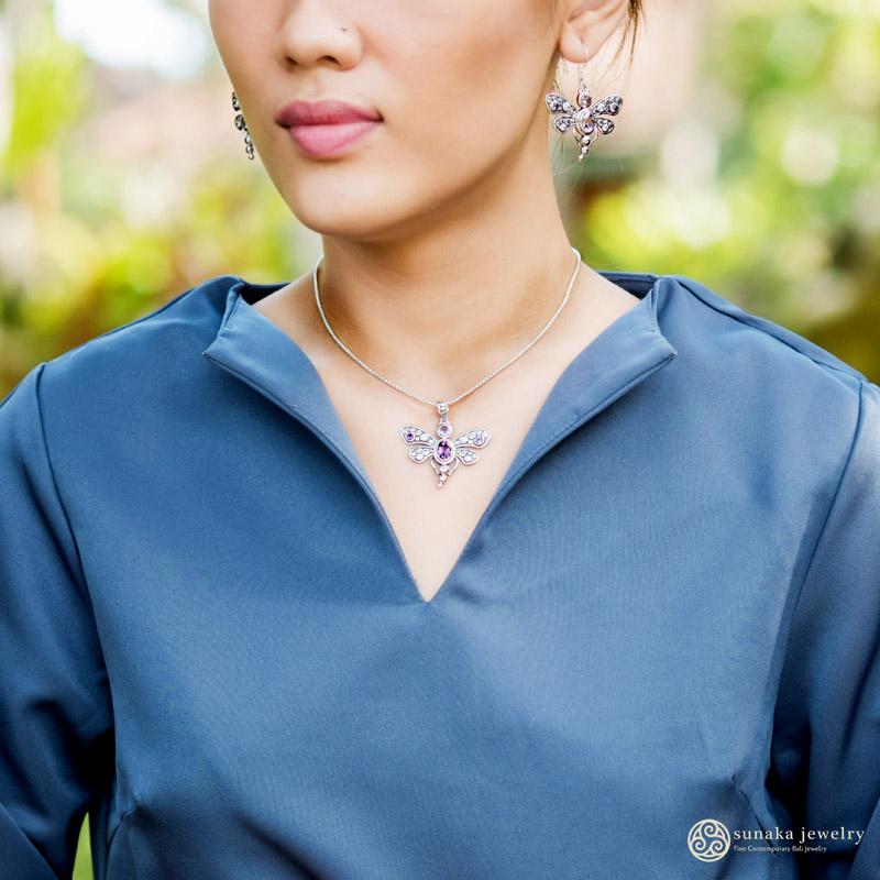 Pendant Koleksi Capung Sterling Silver 925