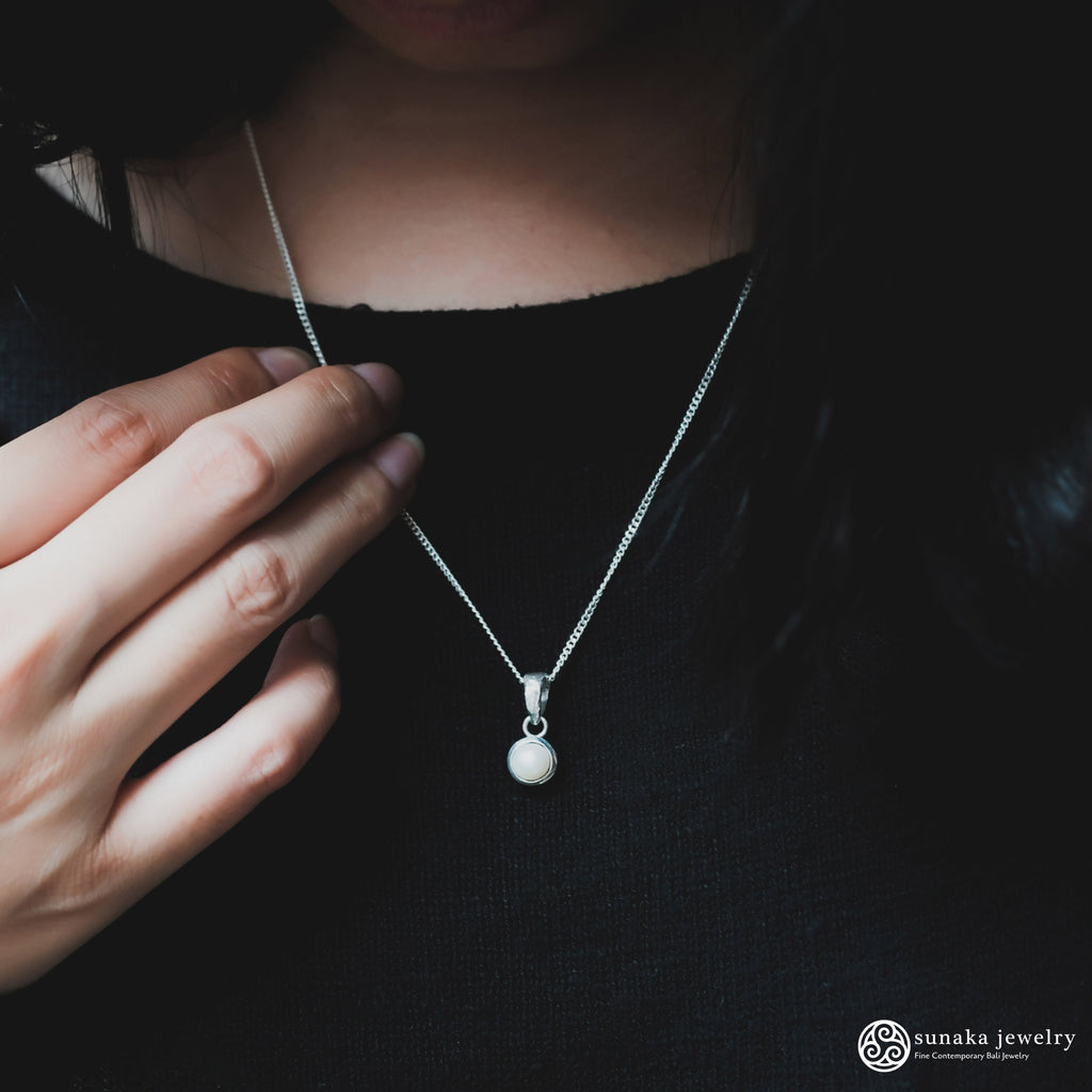 Pendant Perak 925 Koleksi Hammer Permata