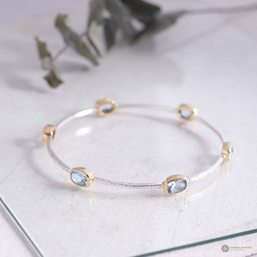 Gelang Bangle Perak Koleksi Pelangi Sterling Silver 925