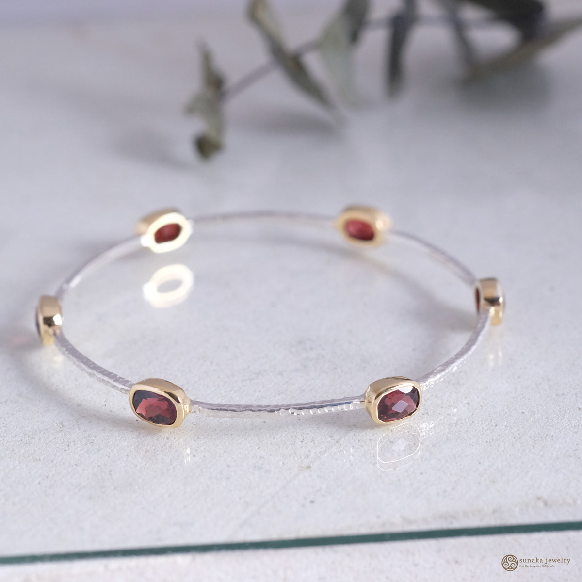 Gelang Bangle Perak Koleksi Pelangi Sterling Silver 925