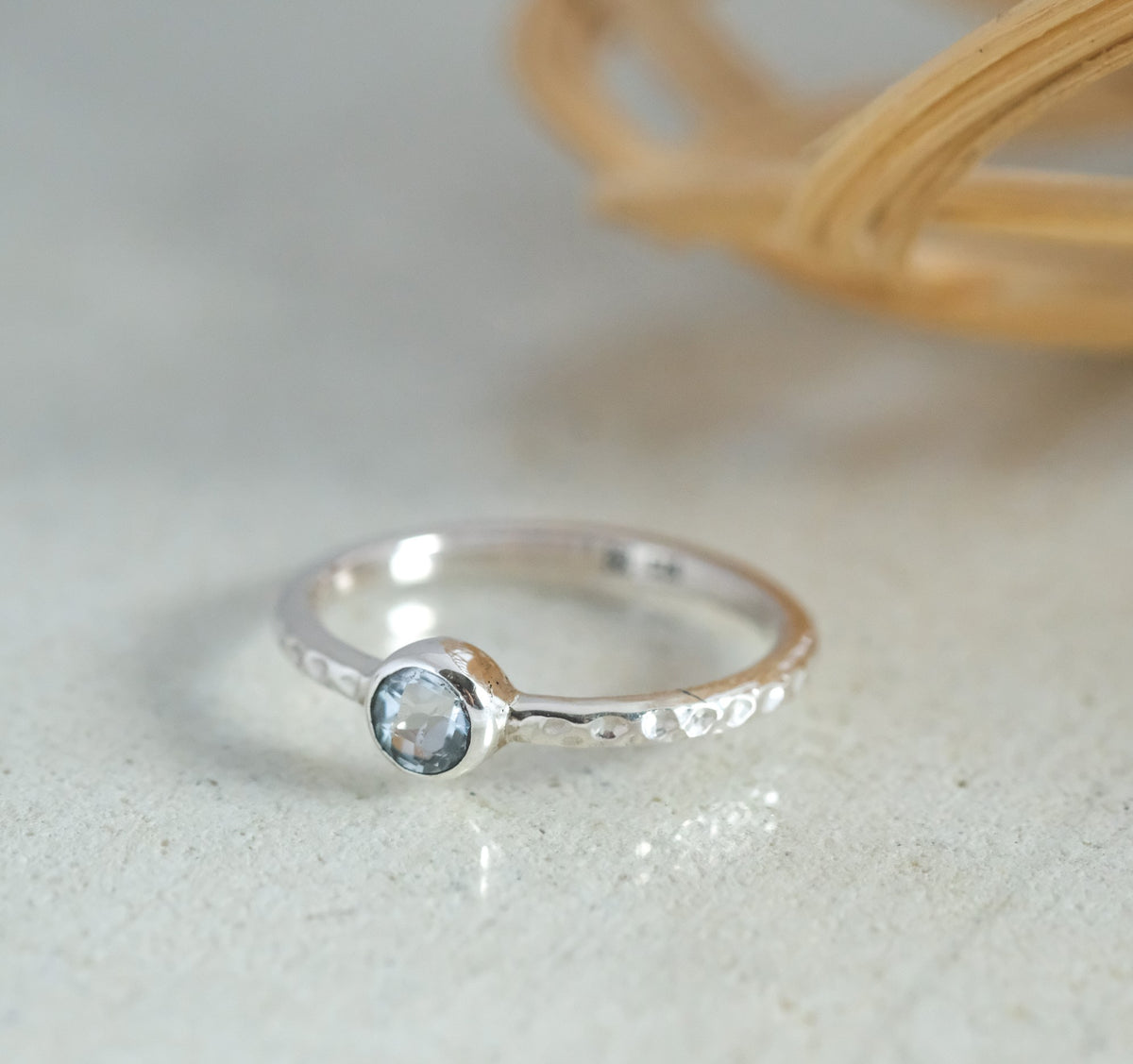 Cincin Perak 925 Koleksi Hammer Permata