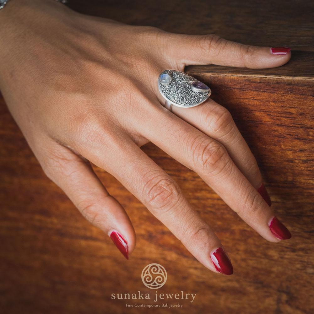 Cincin Koleksi Kembang Harum Sterling Silver 925