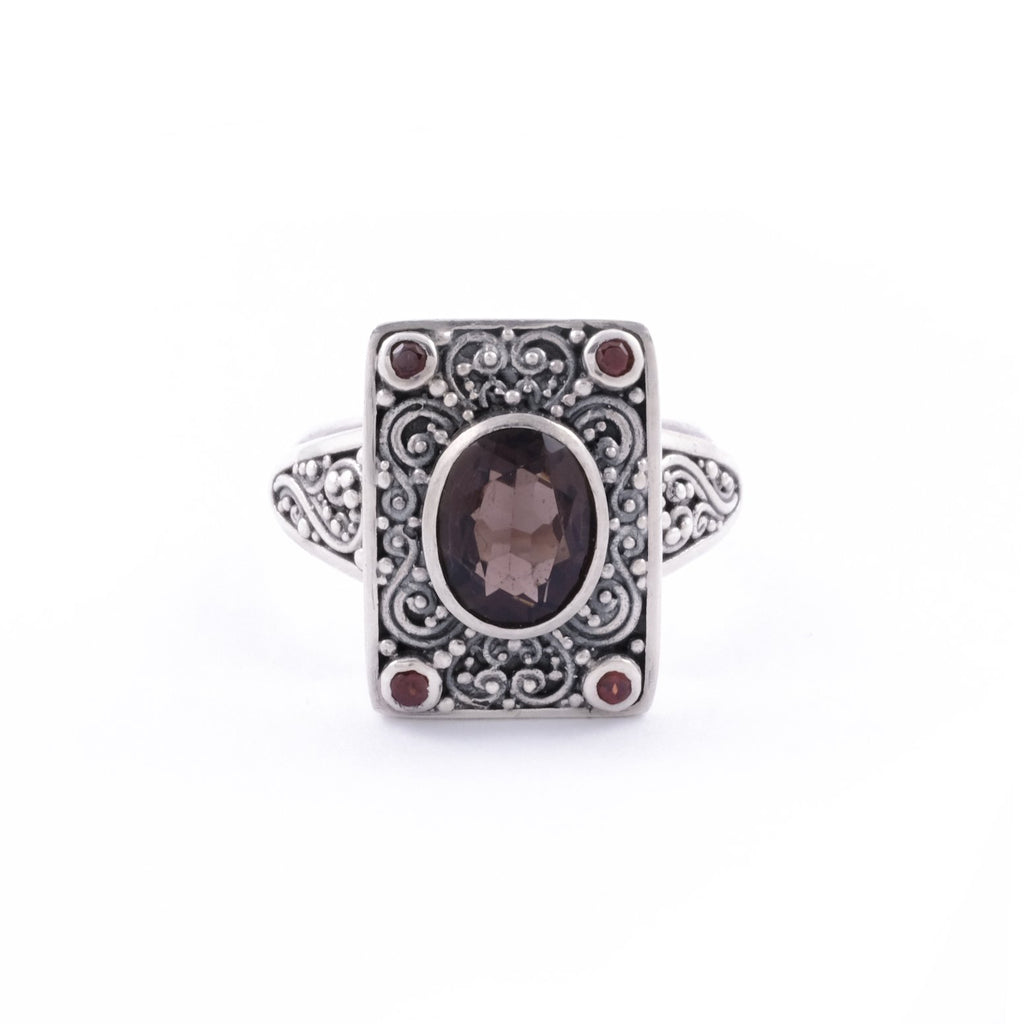 Cincin Cocktail Perak 925 Koleksi Tridatu