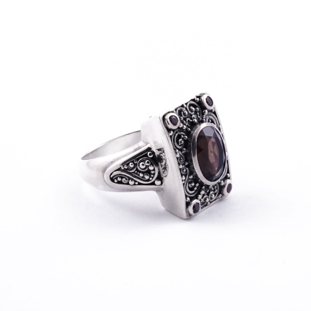 Cincin Cocktail Perak 925 Koleksi Tridatu