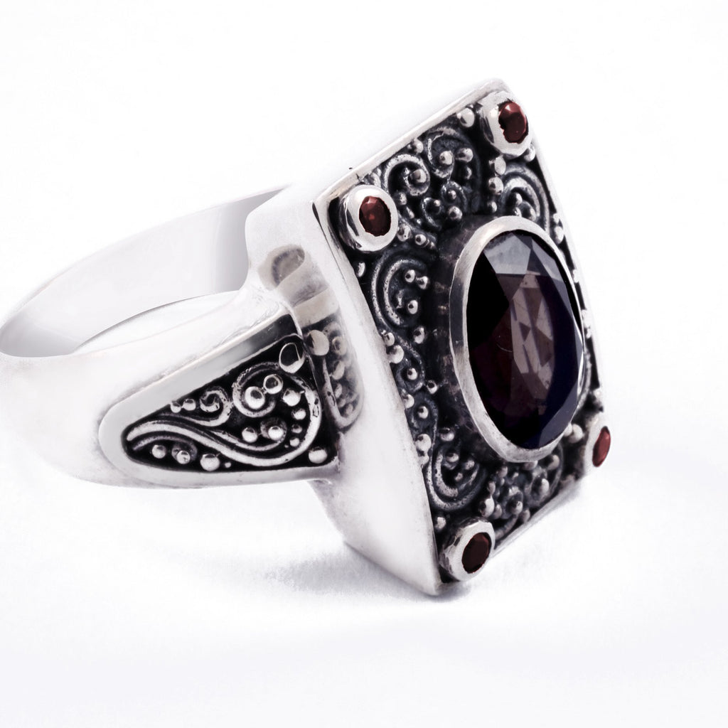 Cincin Cocktail Perak 925 Koleksi Tridatu