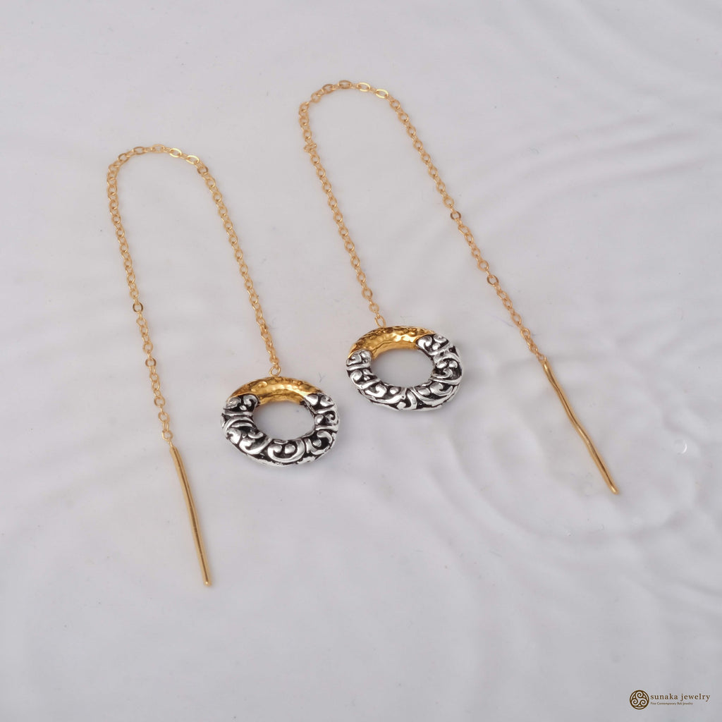 Anting Perak 925 Koleksi Ayung Mini Threader Earrings