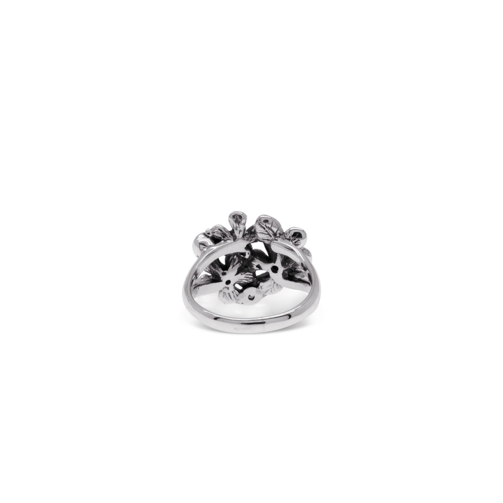 Cincin Besar Perak 925 Koleksi Flamboyan
