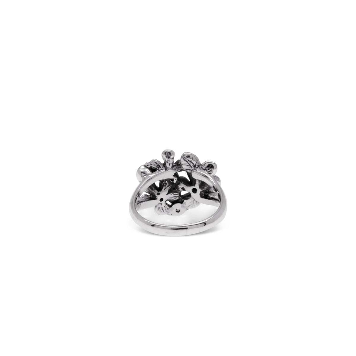 Flamboyant Collection Sterling Silver 925 Large Ring