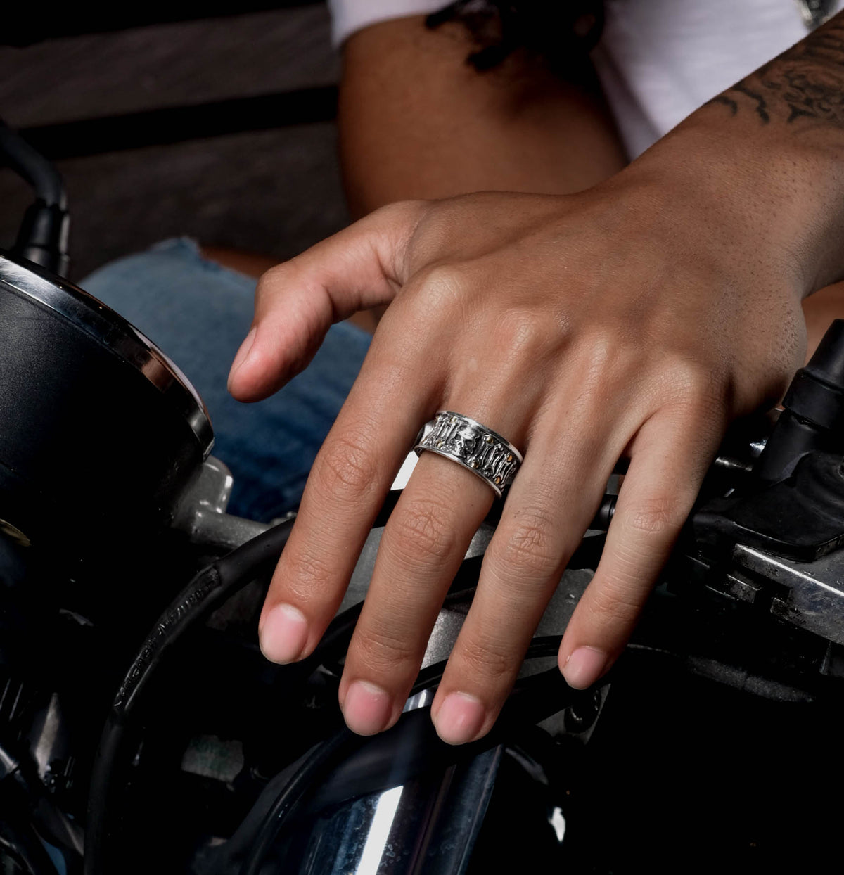 Cincin Band Trunyan Perak 925