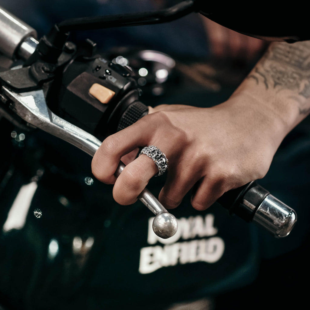 Sterling Silver 925 Trunyan Band Ring