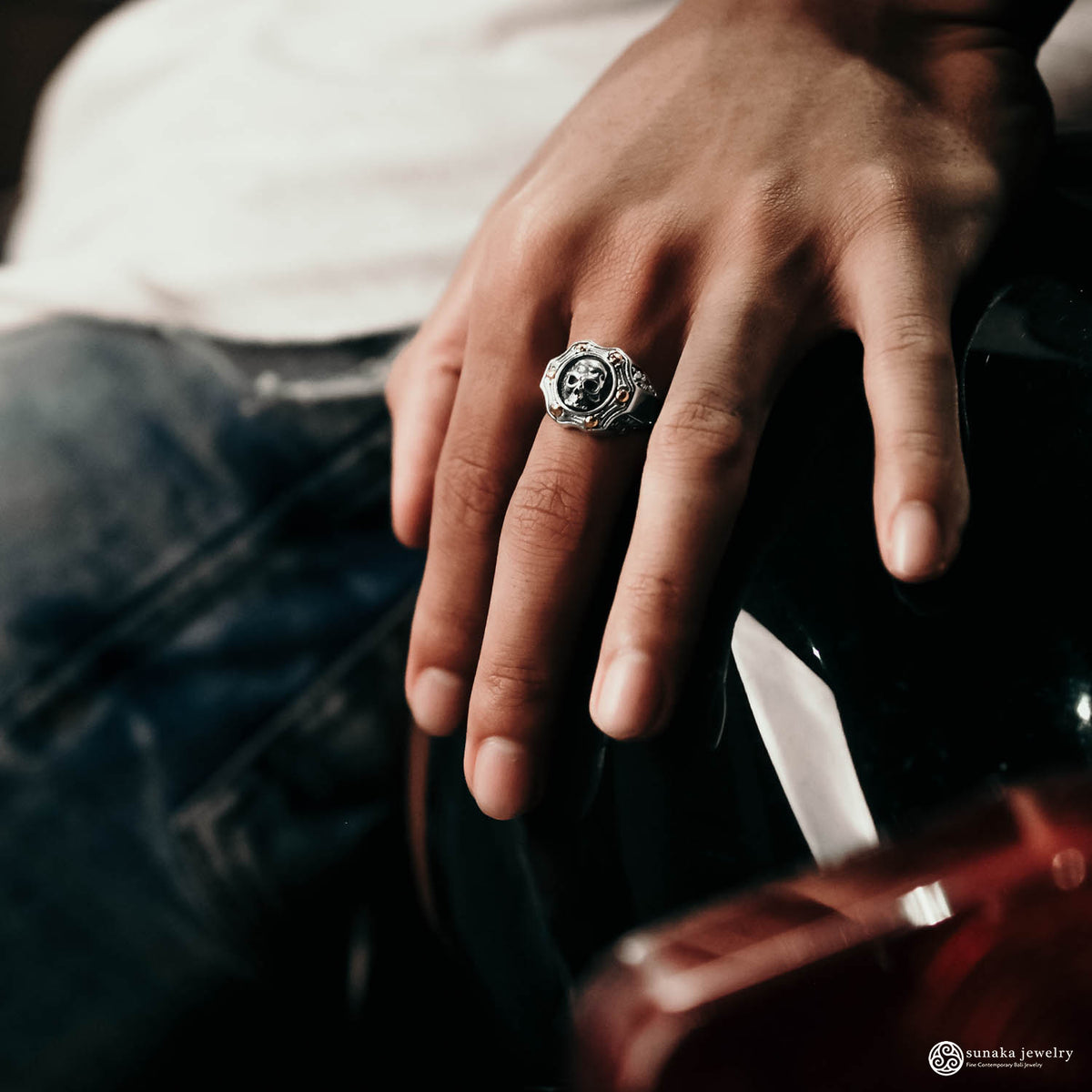 925 Silver Trunyan Signet Ring