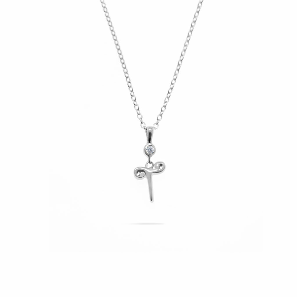 Pendant Alphabet Silver
