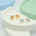 925 Silver Tiny Collection Bunny Stud Earrings