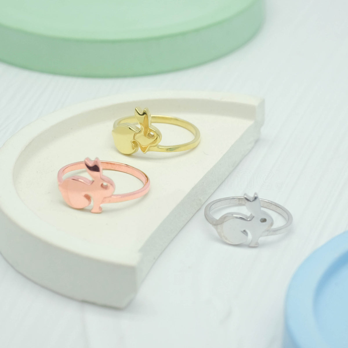 Cincin Bunny Koleksi Tiny Sterling Silver 925
