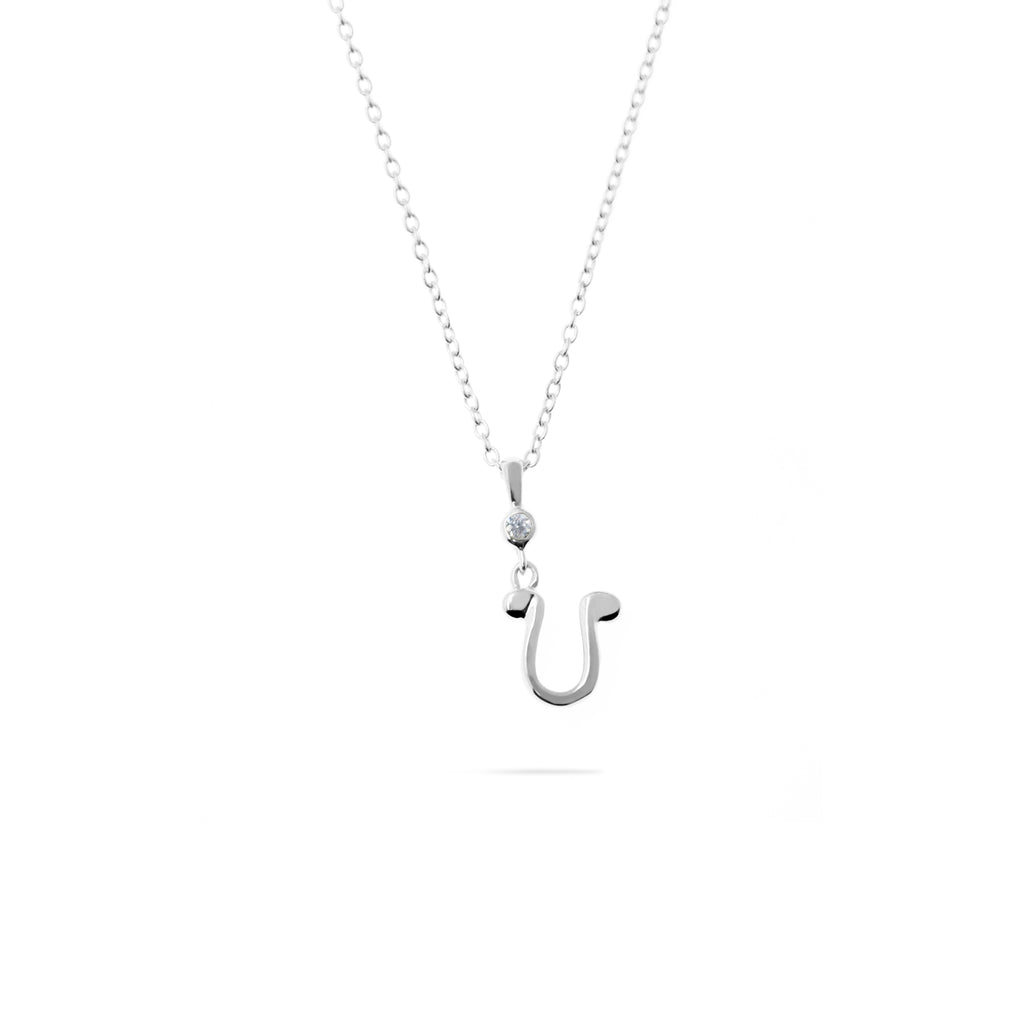 Pendant Alphabet Silver