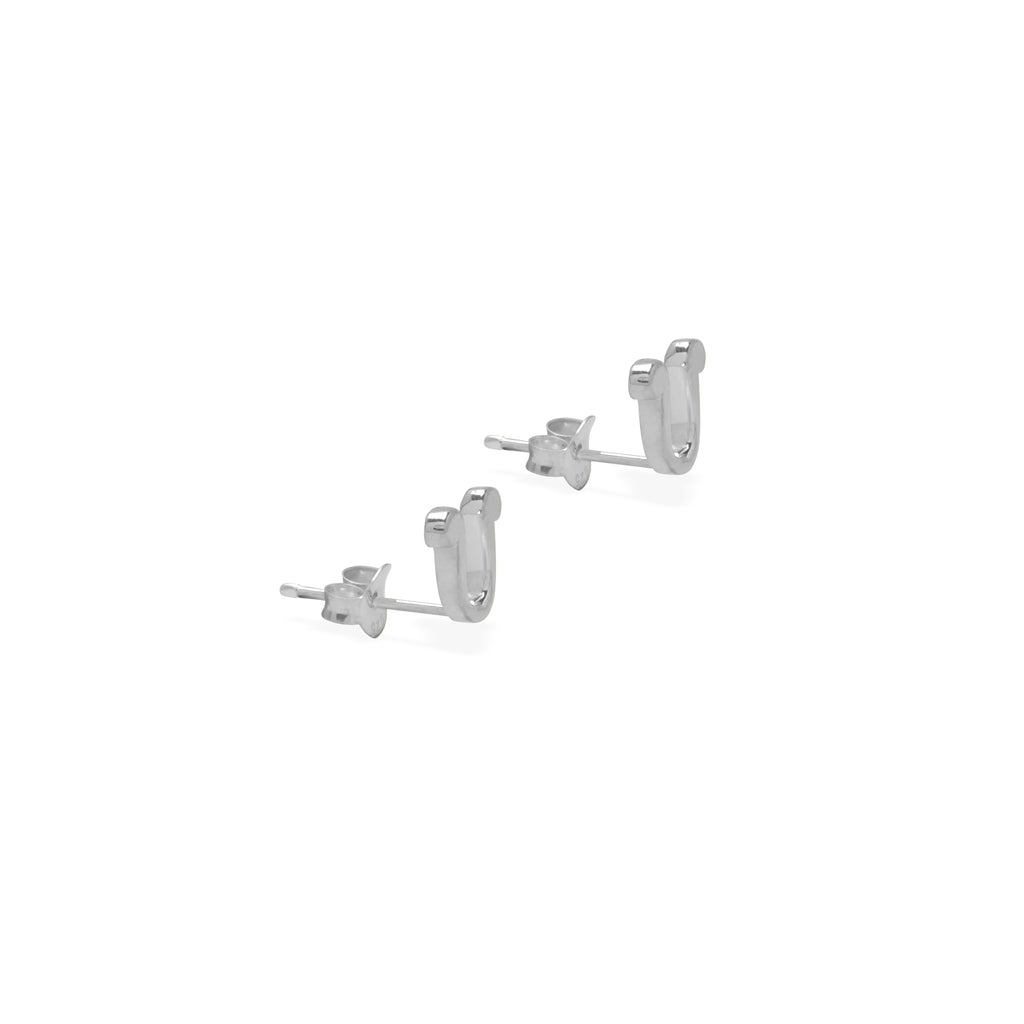 Anting Stud Perak 925 Koleksi Alphabet