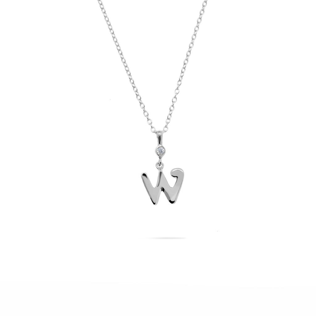 Pendant Alphabet Silver