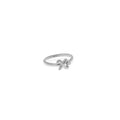 Alphabet Silver Ring