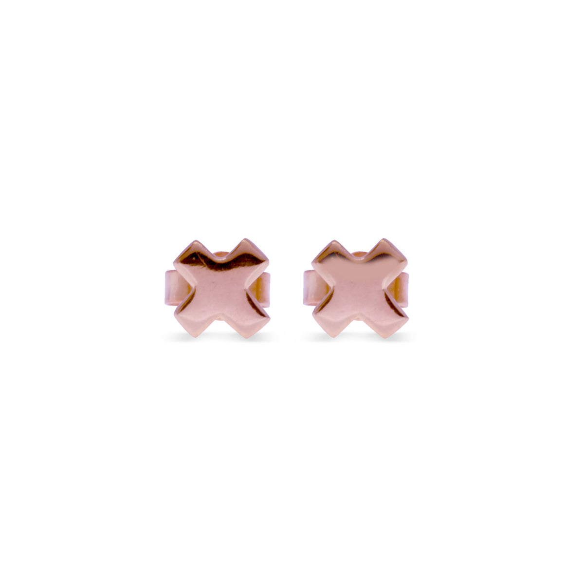 Anting Stud X  Perak 925