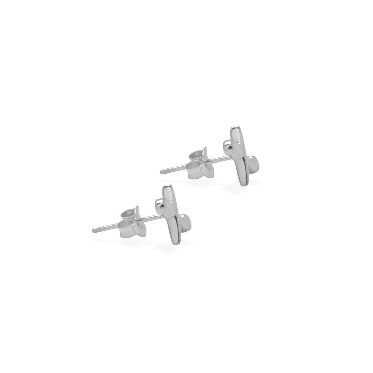 Anting Stud Perak 925 Koleksi Alphabet