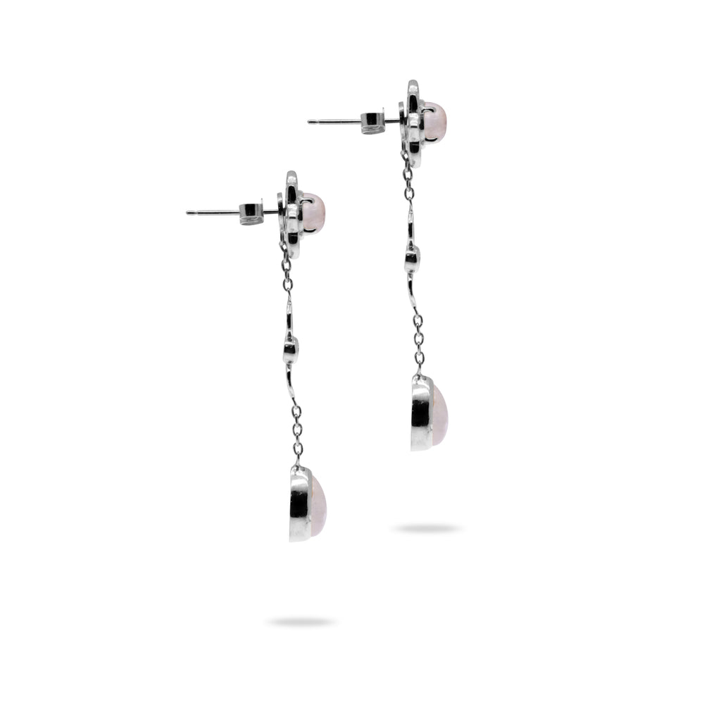 Anting Teardrop Perak Koleksi Moonstone Sterling Silver 925