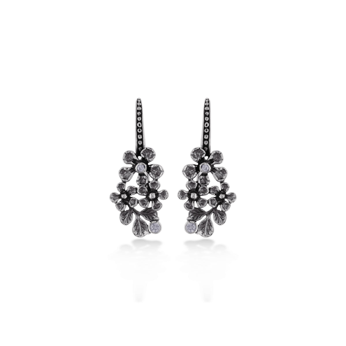 Anting Dangling Perak 925 Koleksi Flamboyan