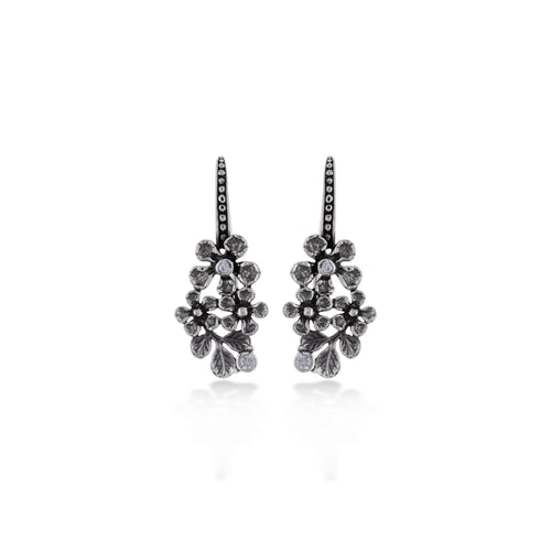 Anting Dangling Perak 925 Koleksi Flamboyan
