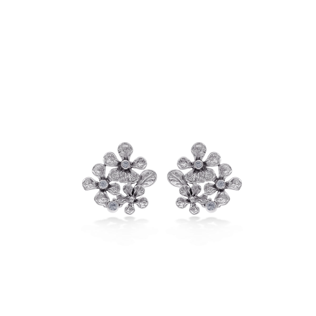 Anting Stud Perak 925 Koleksi Flamboyan