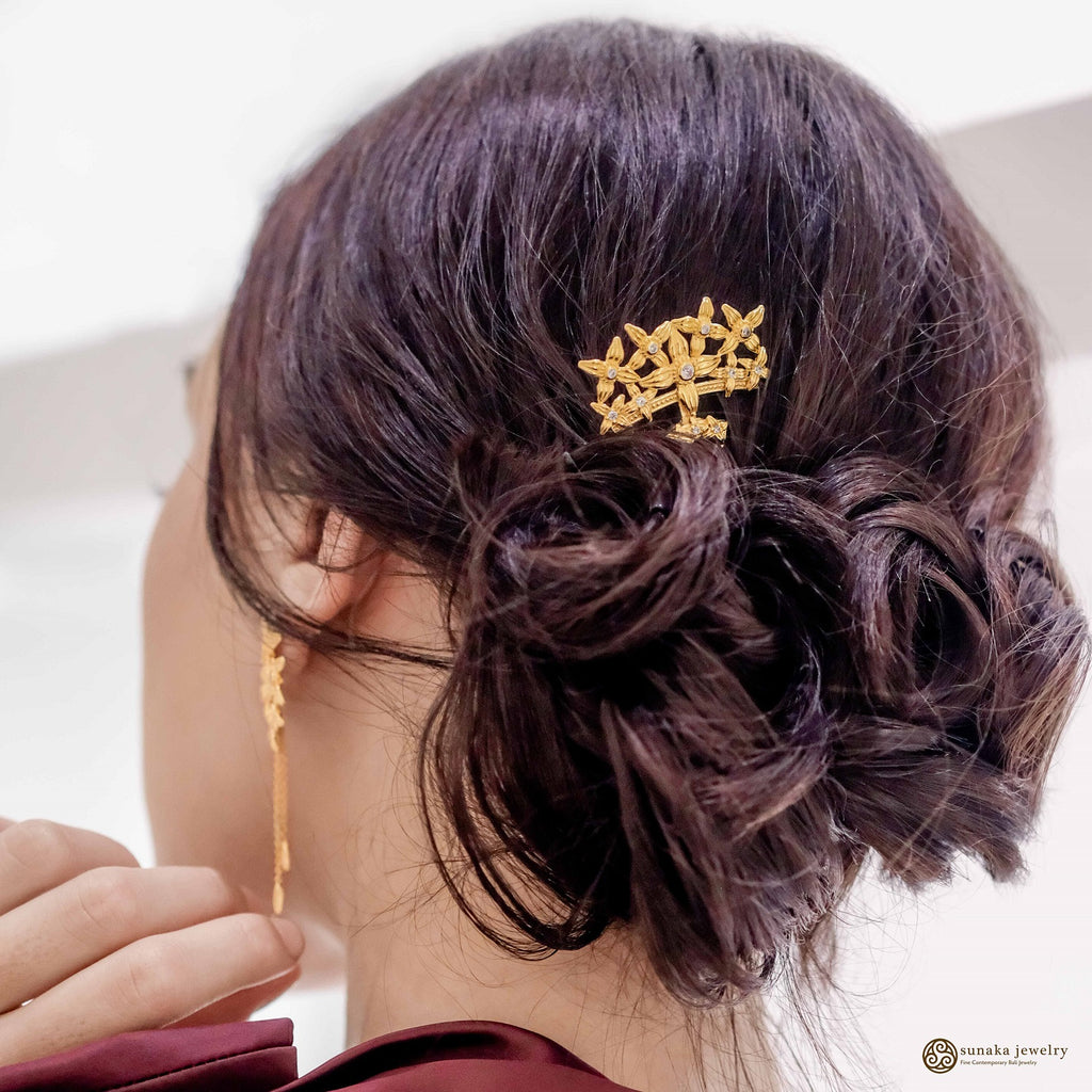 Asoka Sterling Silver Hairpiece Pin Collection
