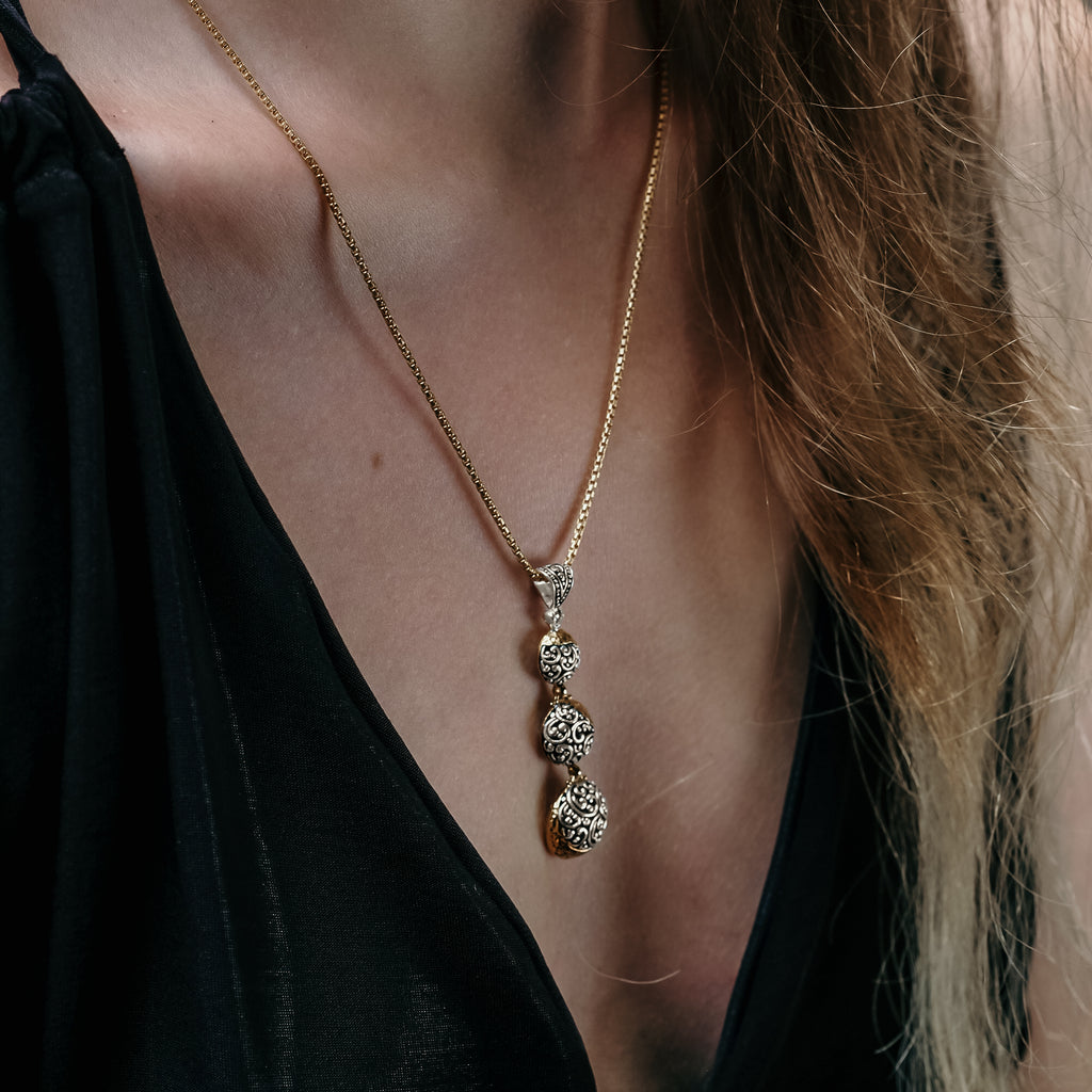Ayung Collection 925 Sterling Silver Pendant