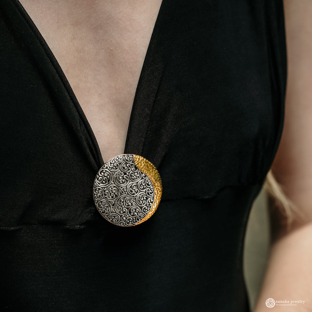 Ayung's 925 Silver Brooch Collection