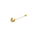 Celestial Moon Star Collection Sterling Silver 925 Brooch
