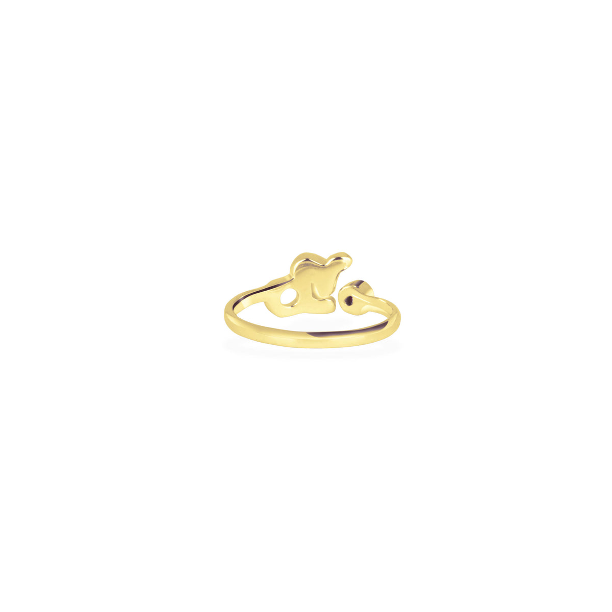 Cincin Adjustable Permata Garnet Koleksi Zodiak Sterling Silver 925