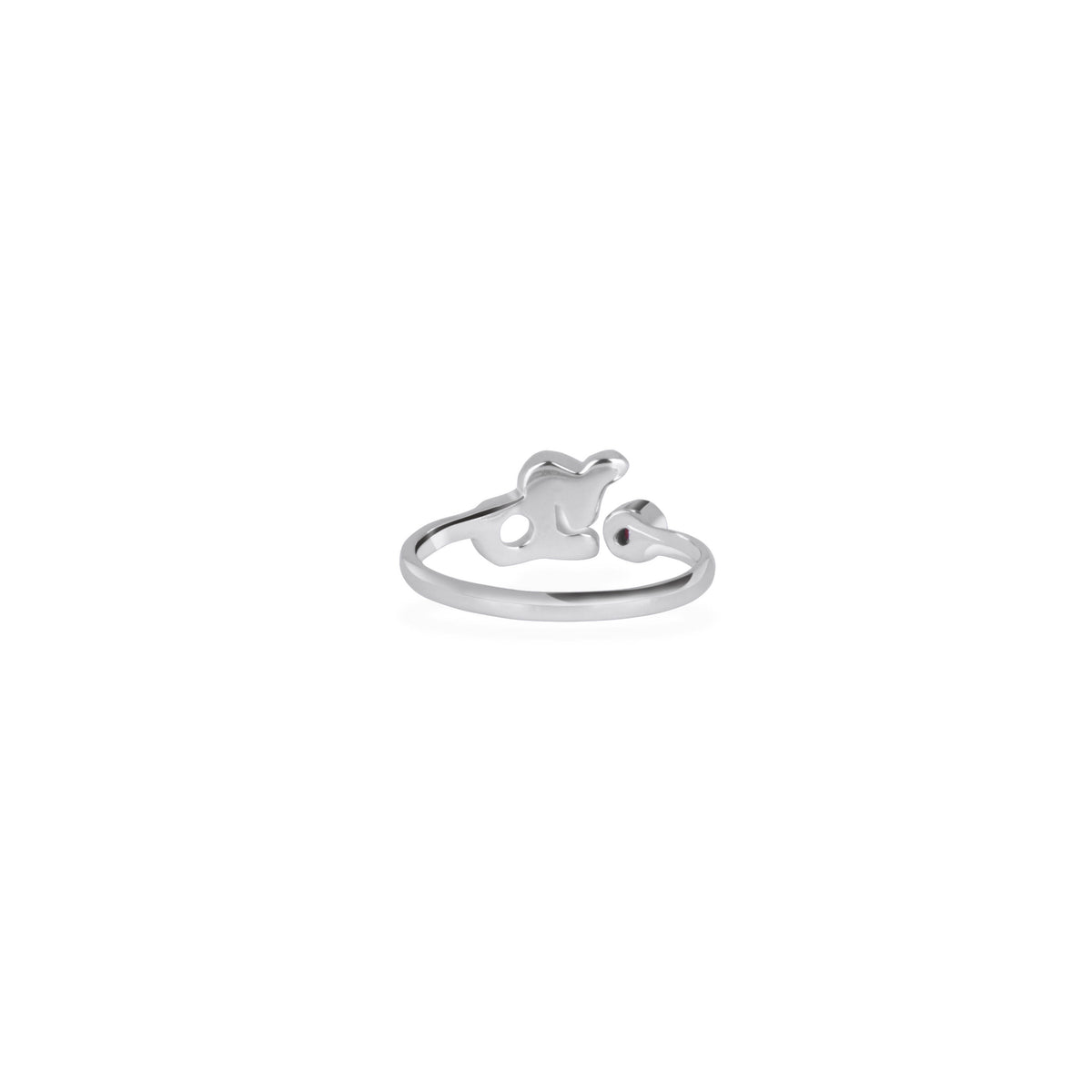 Adjustable Garnet Gemstone Zodiac Collection Ring Sterling Silver 925