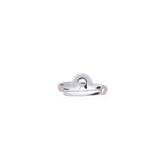 Adjustable Ring Zodiak Libra untuk Wanita/Silver925 dengan Permata Citrine