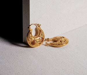 Anting Mini Capung Collection Hoop Mini Earrings Gold