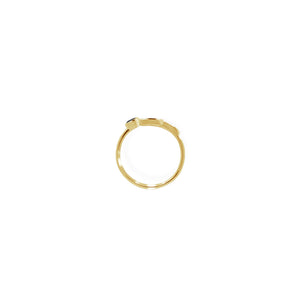 Adjustable Ring/ Zodiak Aries Untuk Wanita/Silver 925 Dengan Safir Biru
