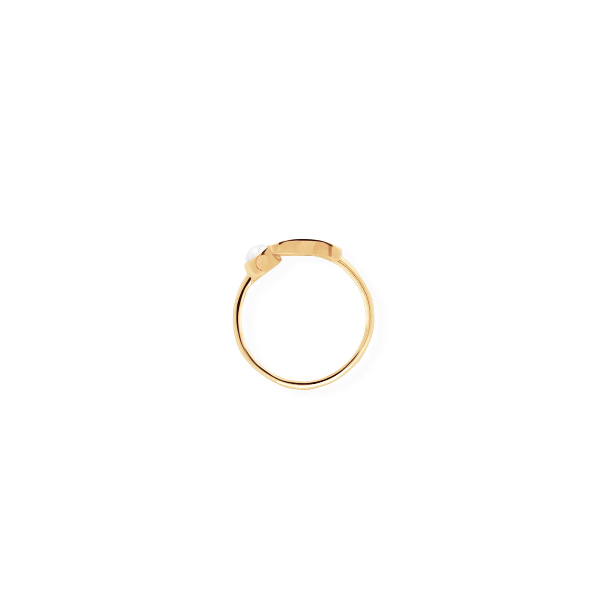 Adjustable ring / Zodiak Gemini Untuk Wanita /Silver 925 Dengan Mutiara Air Tawar