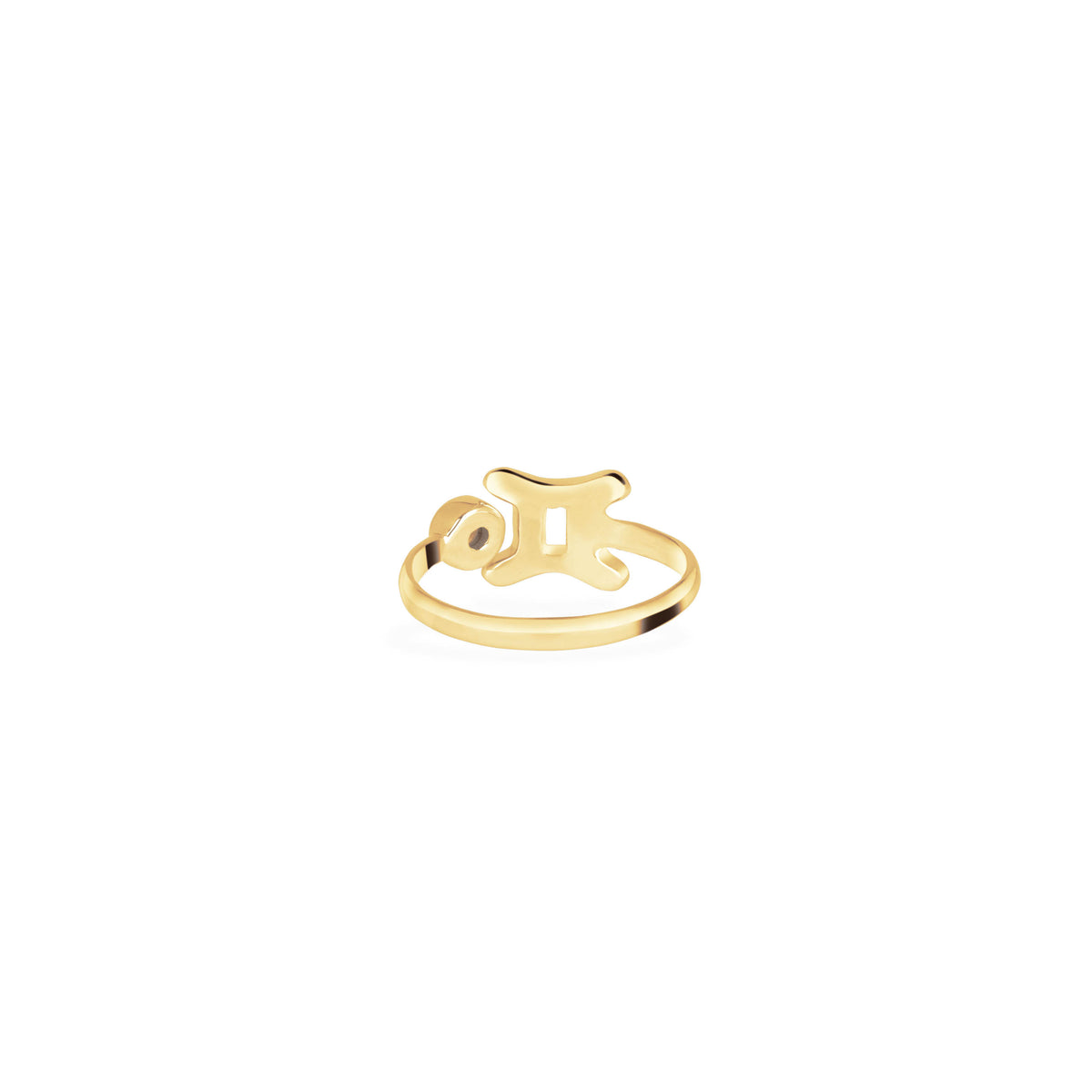 Adjustable ring / Zodiak Gemini Untuk Wanita /Silver 925 Dengan Mutiara Air Tawar