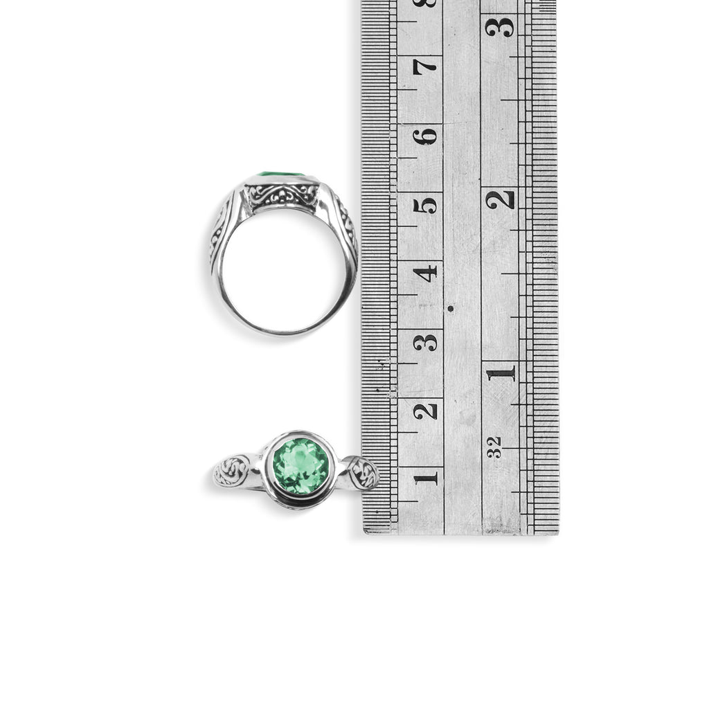 925 Sterling Silver Plain Bun Ring