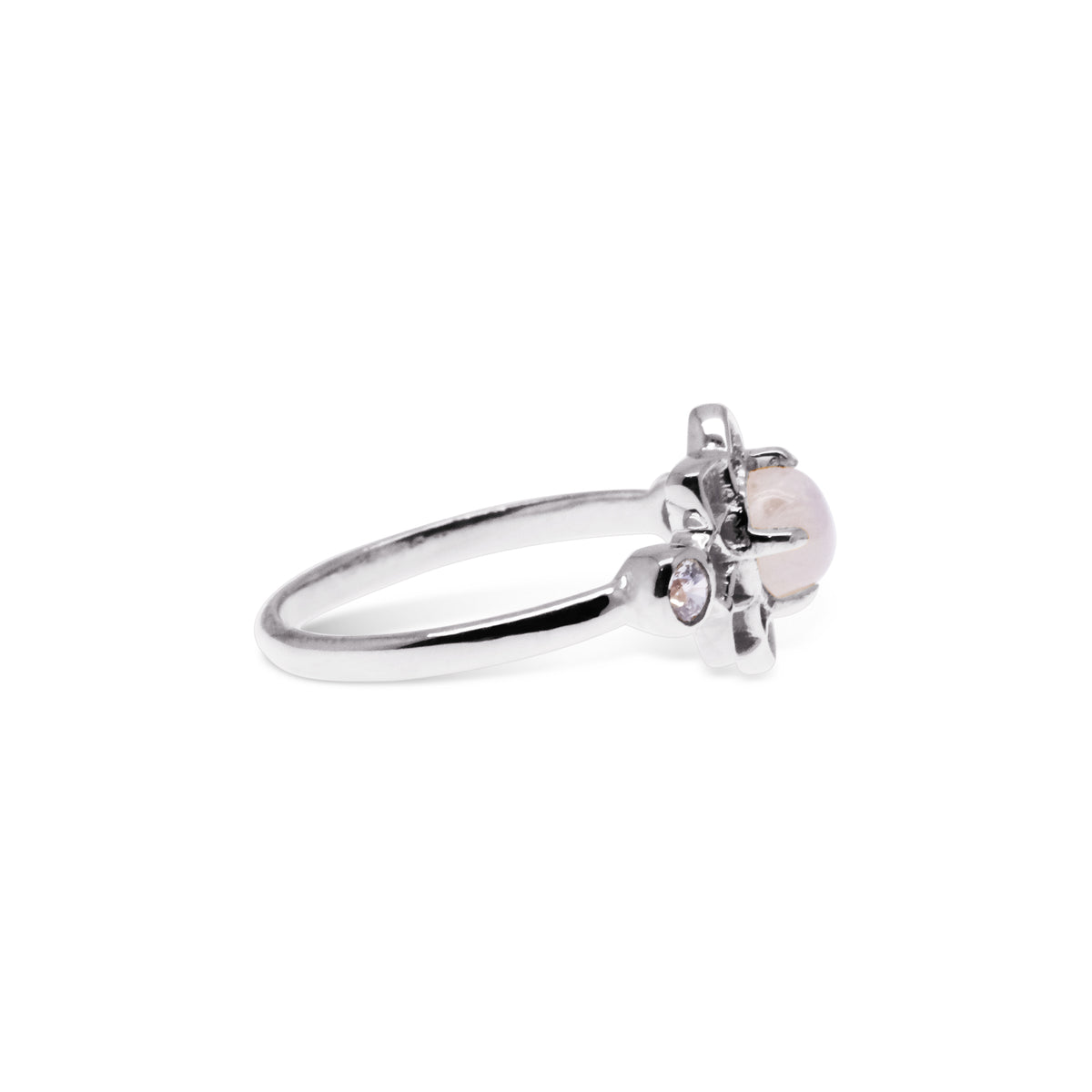 Cincin Perak Koleksi Moonstone Sterling Silver 925