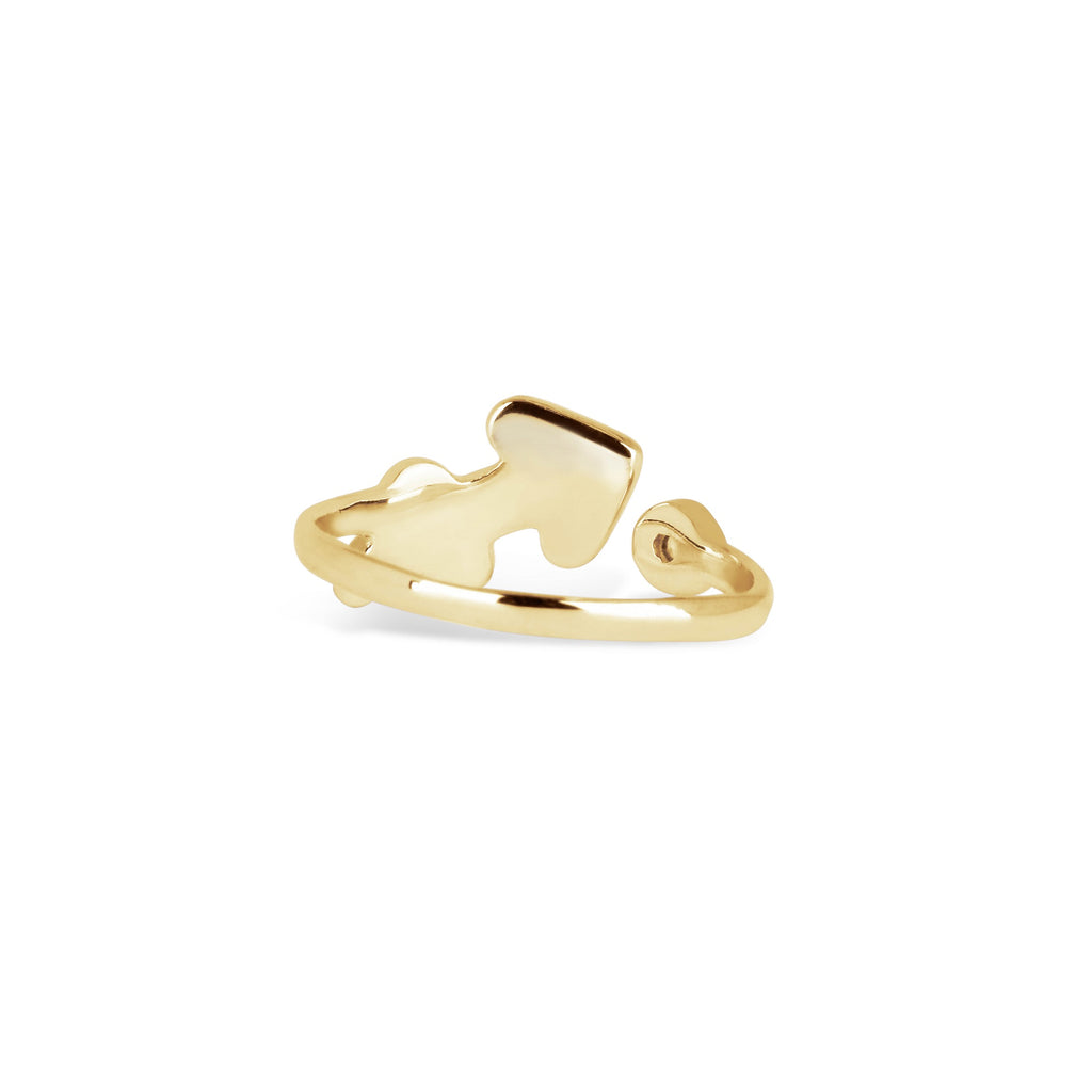 Adjustable Ring /Sagittarius Zodiac for Women/925 Silver with Blue Topaz Gemstone