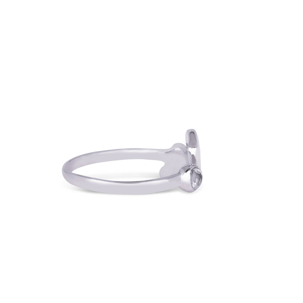 Adjustable Ring /Sagittarius Zodiac for Women/925 Silver with Blue Topaz Gemstone