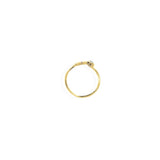 Adjustable Ring /Zodiak Taurus/ Silver 925 Untuk Wanita Dengan Peridot