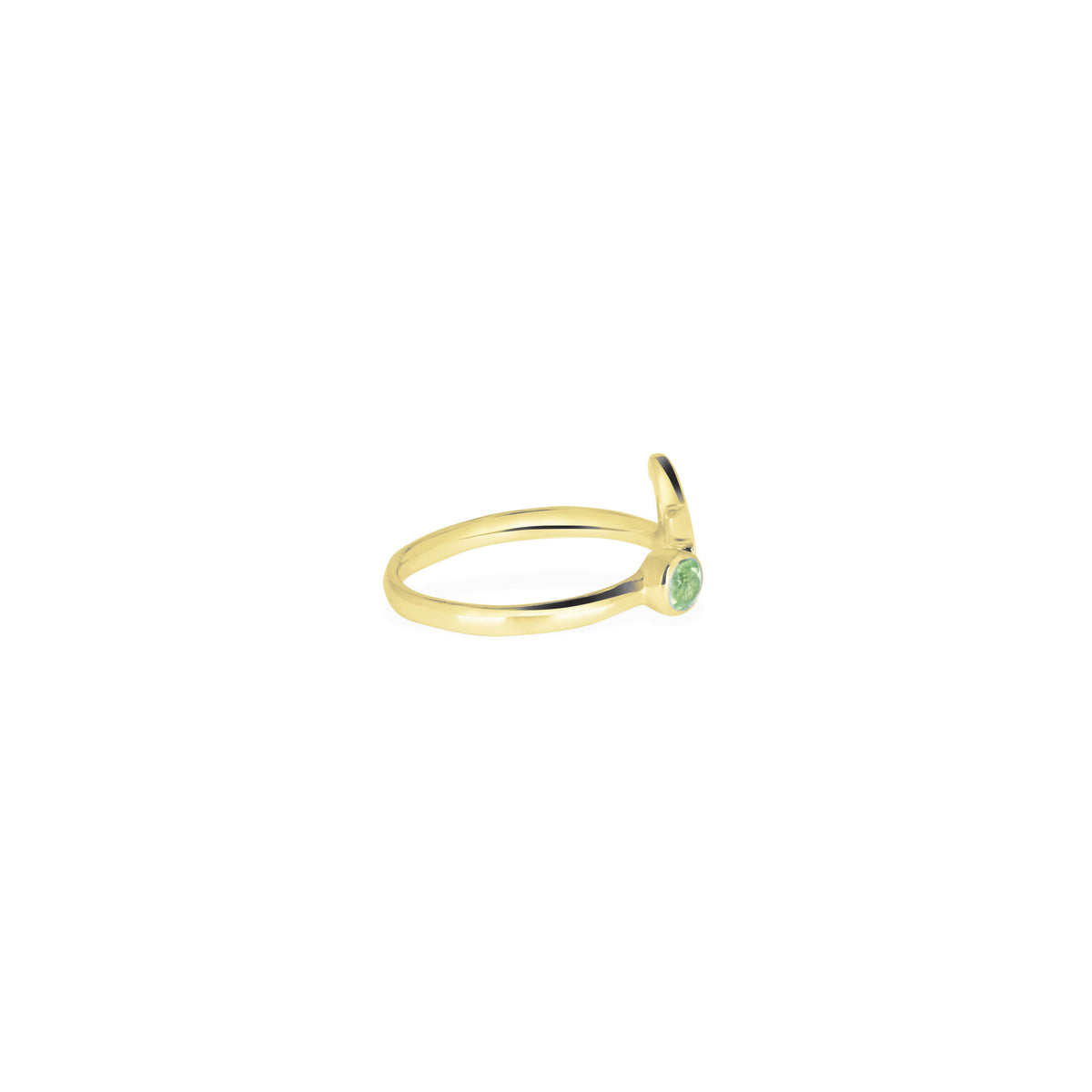 Adjustable Ring /Zodiak Taurus/ Silver 925 Untuk Wanita Dengan Peridot