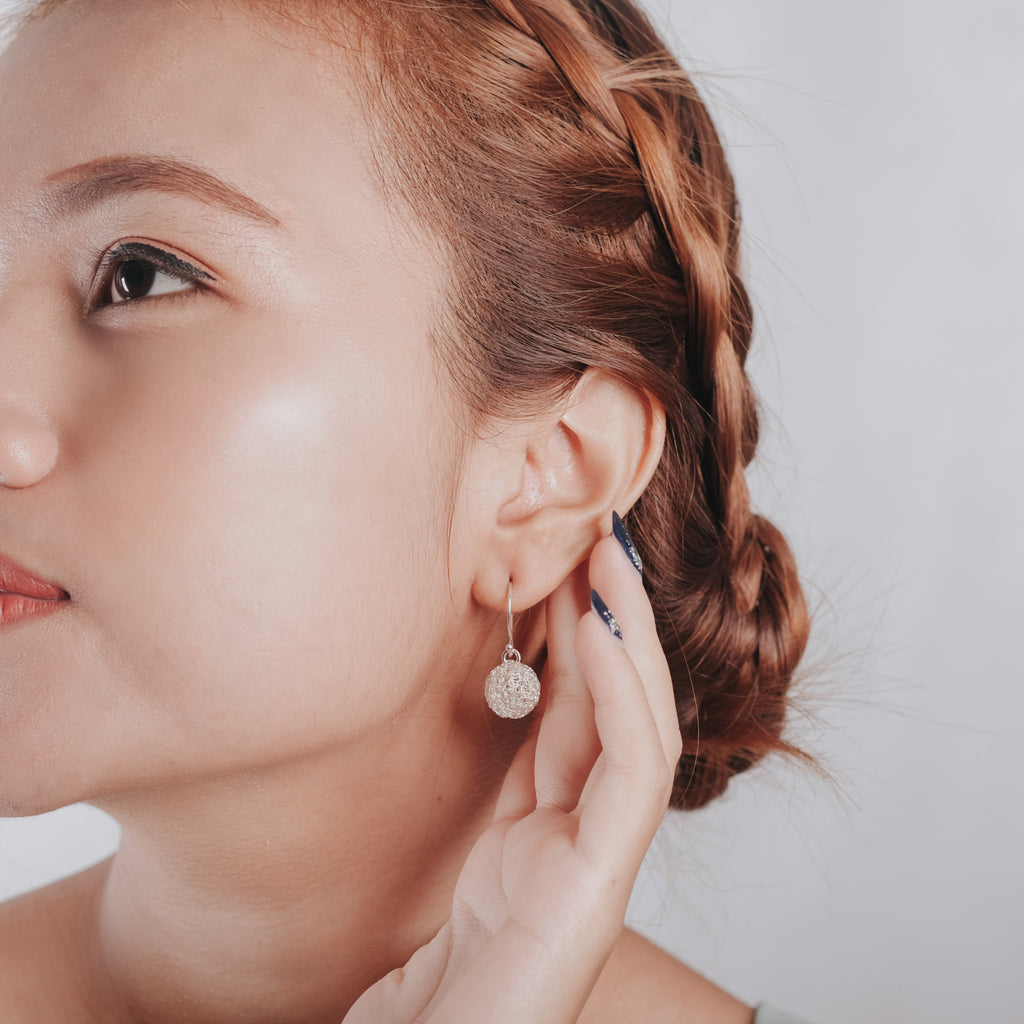 Sebun Collection Dangle Earring 925 Silver