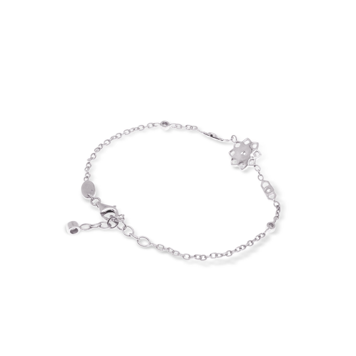 Gelang Rantai Perak Koleksi Moonstone Sterling Silver 925
