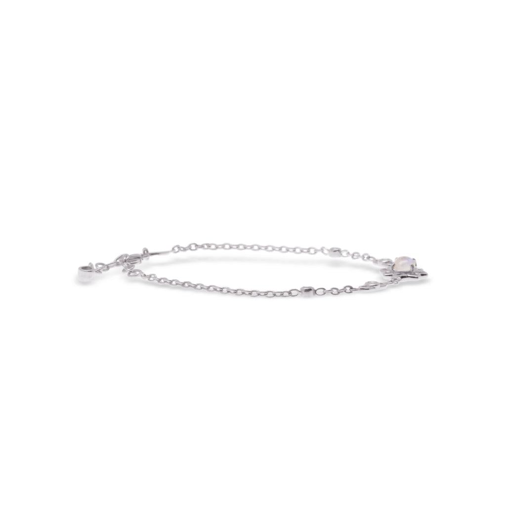 Gelang Rantai Perak Koleksi Moonstone Sterling Silver 925