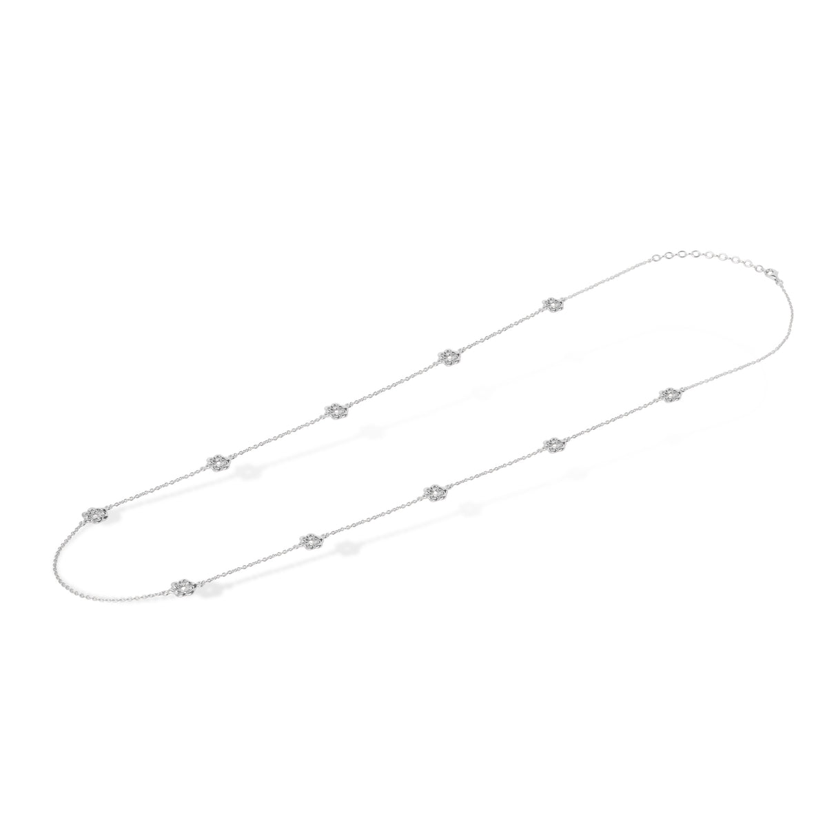 Silver Woven Necklace 925 Sterling Silver